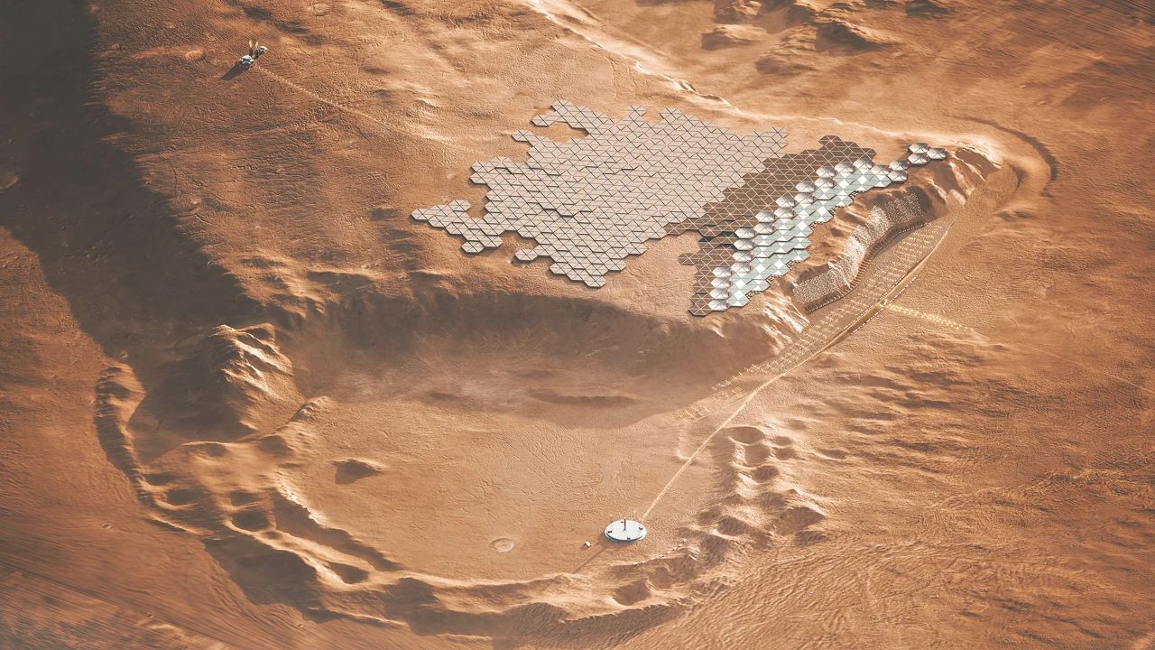 国外建筑师用“女娲”命名了一座火星概念城市，看这架势是来真的了？