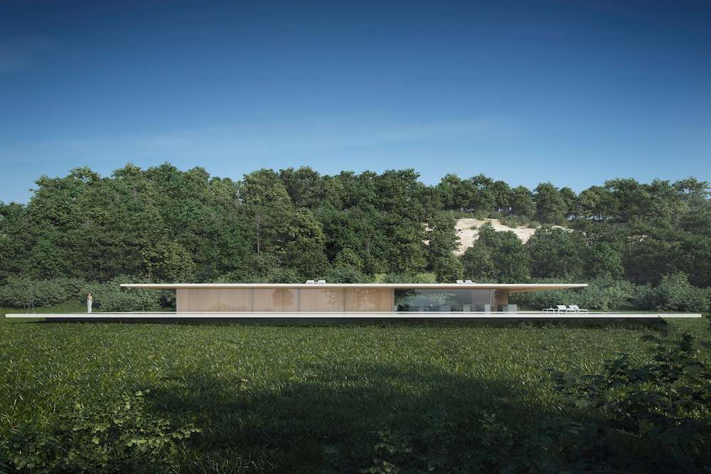 FRAN SILVESTRE’S CDN HOUSE FEATURES A ‘FLOATING ROOF’ AND GLASS WALLS MAXIMISING THE VIEW ON THE SURROUNDING LANDSCAPE